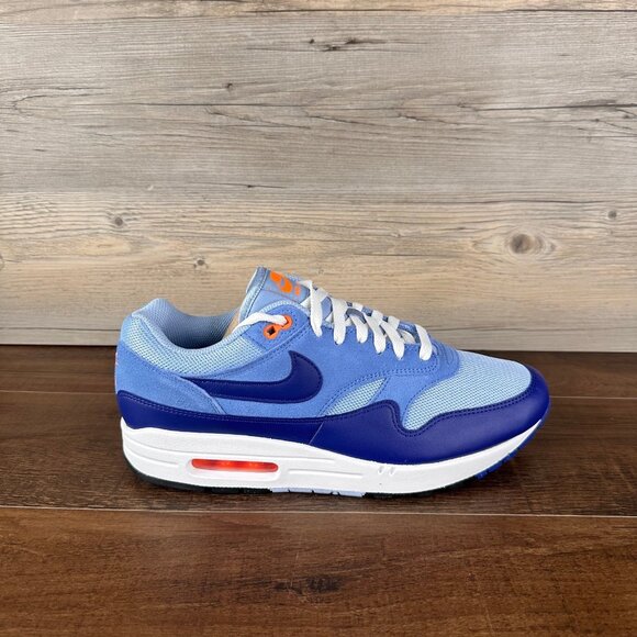 Nike Air Max 1 Essential Psychic Blue Mens Size 10.5 Deep Royal Blue FZ5808 400 - Picture 3 of 9